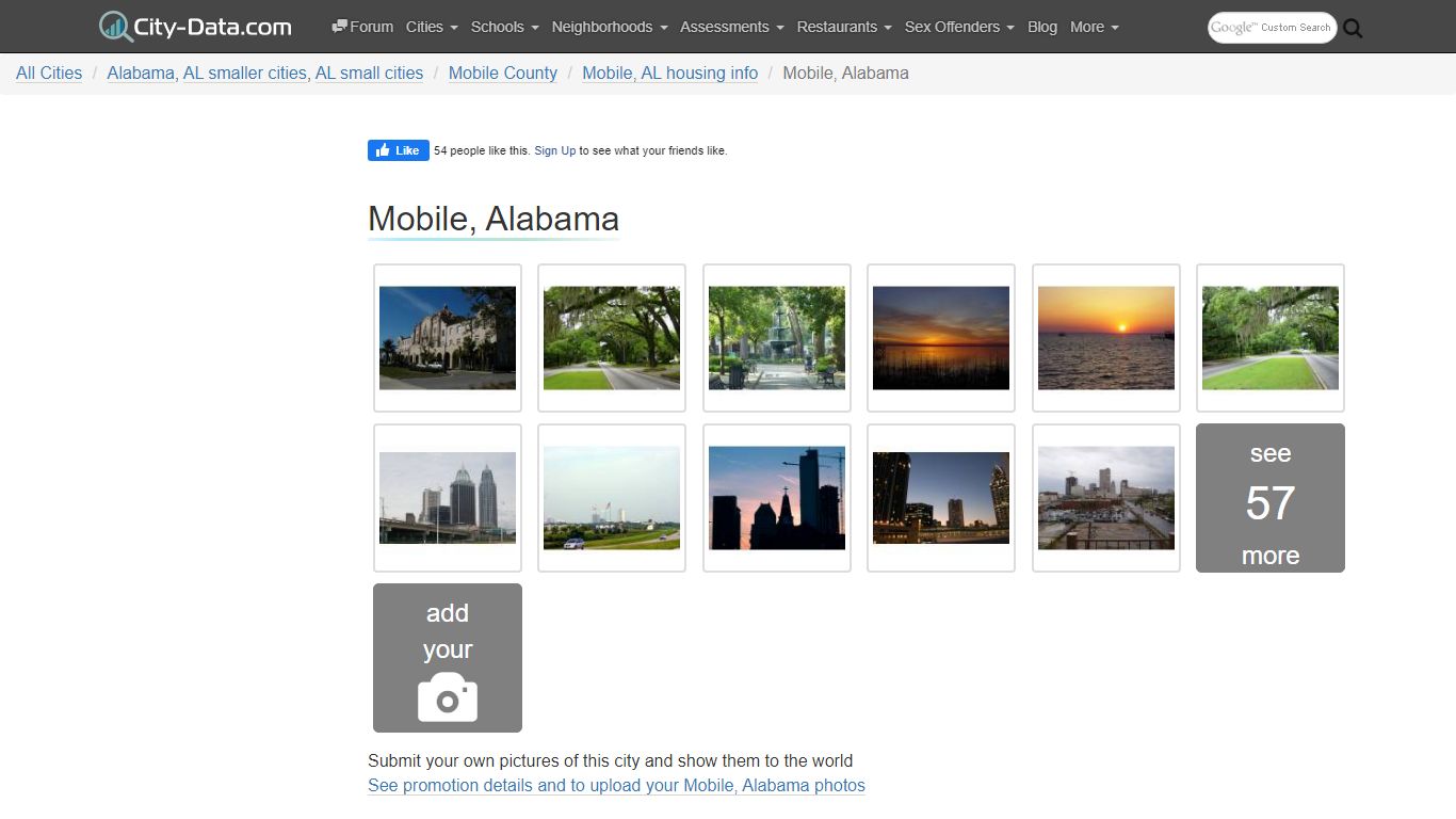 Mobile, Alabama (AL) profile: population, maps, real estate, averages ...